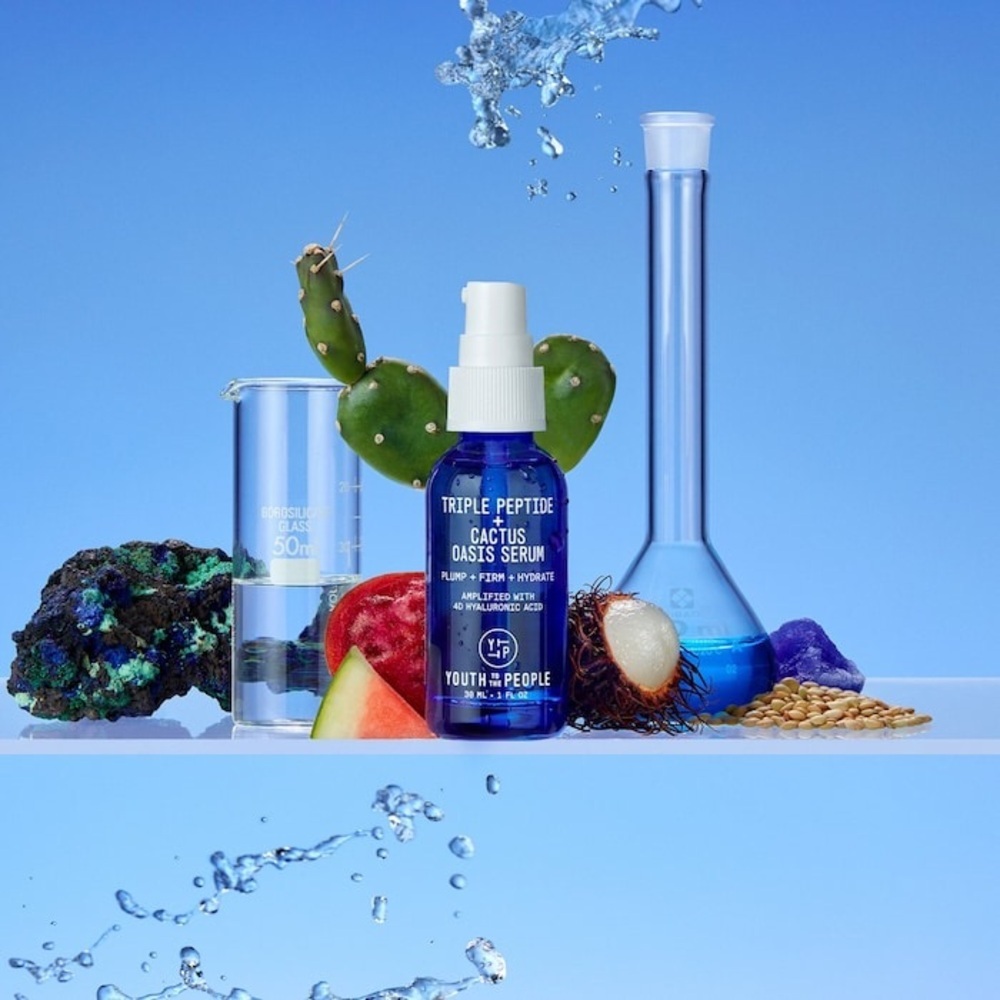 Youth To The People Triple Peptide + Cactus Oasis Serum 3mL x 2